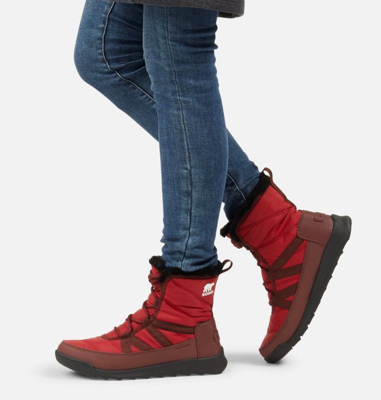 Sorel Whitney™ II Short Lace Low - Womens Snow Boots Red - 629701GNH